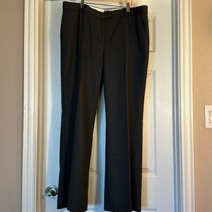 Talbots Windsor Gray Wool Pants Size 16
